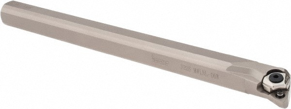 25mm Min Bore, 28mm Max Depth, Left Hand S-MWLN-W Indexable Boring Bar