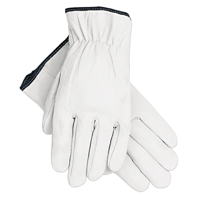 Work Gloves: Memphis 3601, Size Large, Goatskin Leather Lined, Goatskin Leather, General Purpose