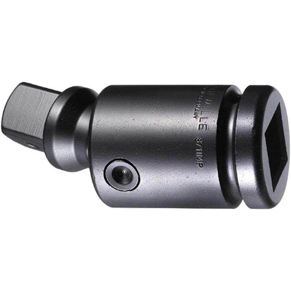 Socket Adapters & Universal Joints; Joint Type: Pin & Block ; Male Size: 1 ; Female Size: 1 ; Maximum Operating Angle: 300 ; Overall Length (Decimal Inch): 5.0000 ; Finish: Gunmetal