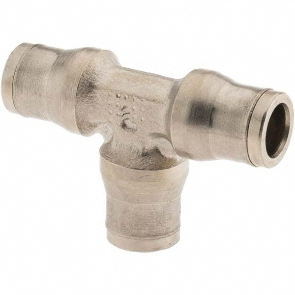 Push-To-Connect Tube to Tube Tube Fitting: Union Tee, 5/16