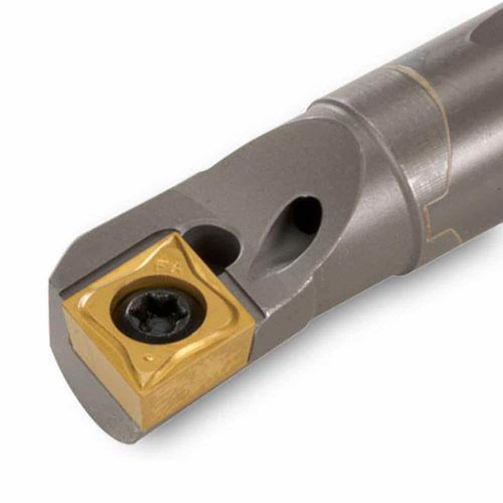 Indexable Boring Bars; Minimum Bore Diameter (Decimal Inch): 0.5000 ; Minimum Bore Diameter (Inch): 1/2 ; Maximum Bore Depth (Decimal Inch): 2.6250 ; Maximum Bore Depth (Inch): 2-5/8 ; Toolholder Style: SCLCR ; Tool Material: Solid Carbide