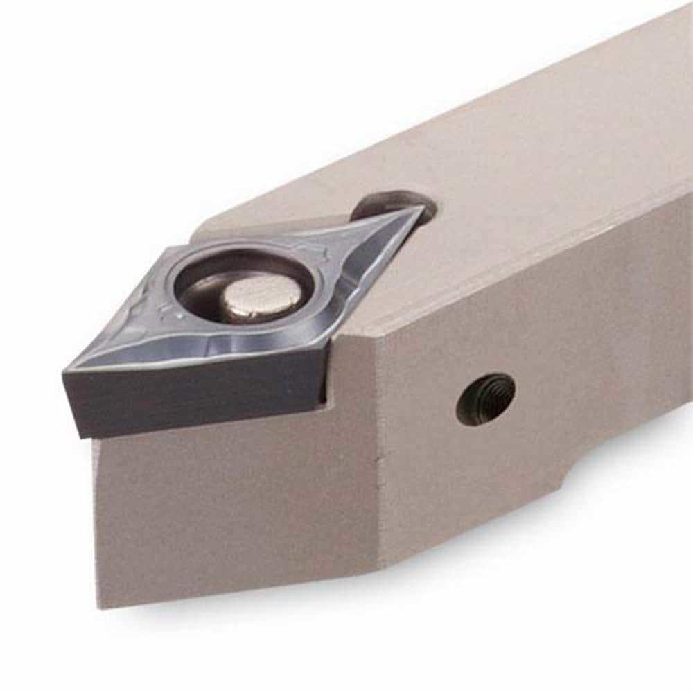 Indexable Turning Toolholders; Toolholder Style: BDNCN ; Lead Angle: 63.0 ; Insert Holding Method: Lever ; Overall Length (Decimal Inch): 125.0000 ; Shank Width (mm): 12.00 ; Shank Height (mm): 12.00