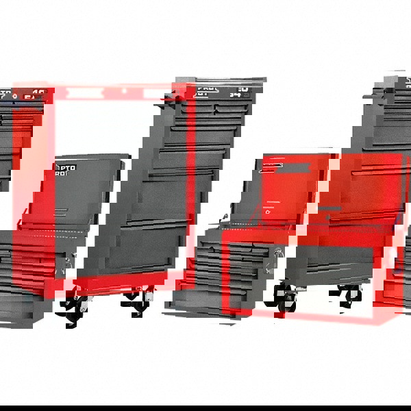 Steel Tool Roller Cabinet: 8 Drawers