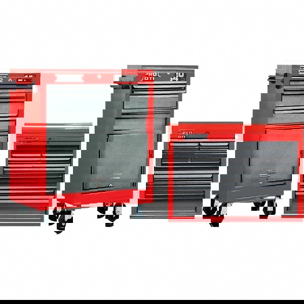 Steel Tool Roller Cabinet: 3 Drawers