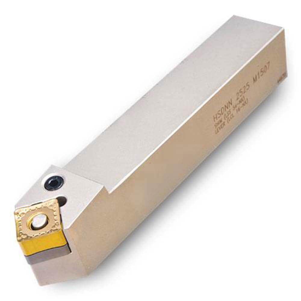 Indexable Turning Toolholders; Toolholder Style: HSDNN ; Lead Angle: 45.0 ; Insert Holding Method: Lever ; Shank Width (Inch): 1 ; Shank Height (Inch): 1 ; Overall Length (Decimal Inch): 6.0000