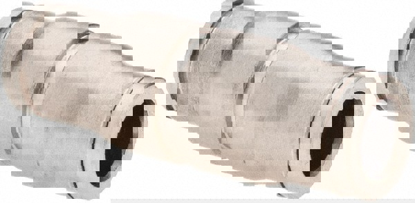 Push-To-Connect Tube to Tube Tube Fitting: Union, Straight, 1/4