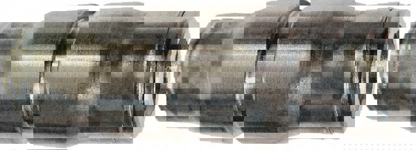 Push-To-Connect Tube to Tube Tube Fitting: Union, Straight, 3/8