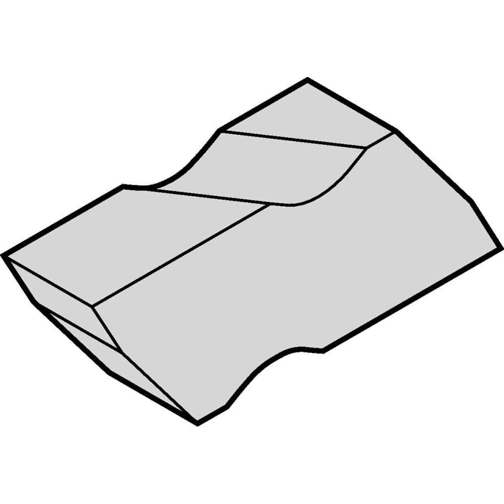 Grooving Inserts; Insert Style: NB ; Insert Size Code: 2 ; Cutting Width (Decimal Inch): 0.1512 ; Insert Hand: Left Hand ; Maximum Depth of Cut (Decimal Inch): 0.2250 ; Insert Material: Carbide