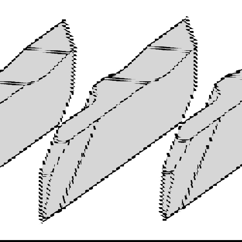 Multi-Directional Turning Insert: NRD3062R TN6010, Carbide