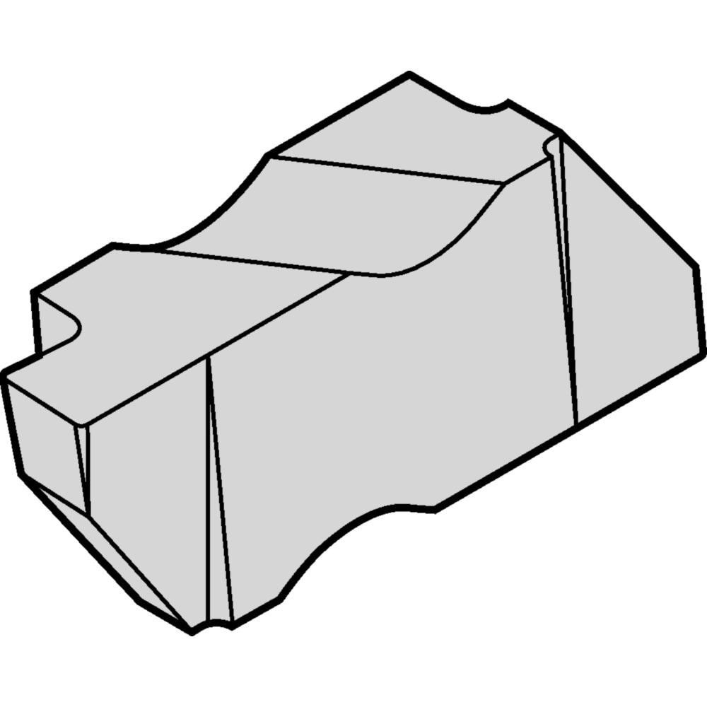 Grooving Inserts; Insert Style: NG ; Insert Size Code: 2 ; Cutting Width (Decimal Inch): 0.0410 ; Cutting Width (mm): 1.040 ; Insert Hand: Right Hand ; Maximum Depth of Cut (Decimal Inch): 0.0500