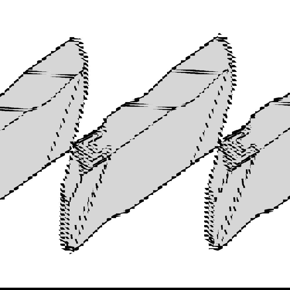 Grooving Inserts; Insert Style: NF-K ; Insert Size Code: 3 ; Cutting Width (Decimal Inch): 0.1181 ; Cutting Width (mm): 3.000 ; Insert Hand: Left Hand ; Maximum Depth of Cut (Decimal Inch): 0.1500