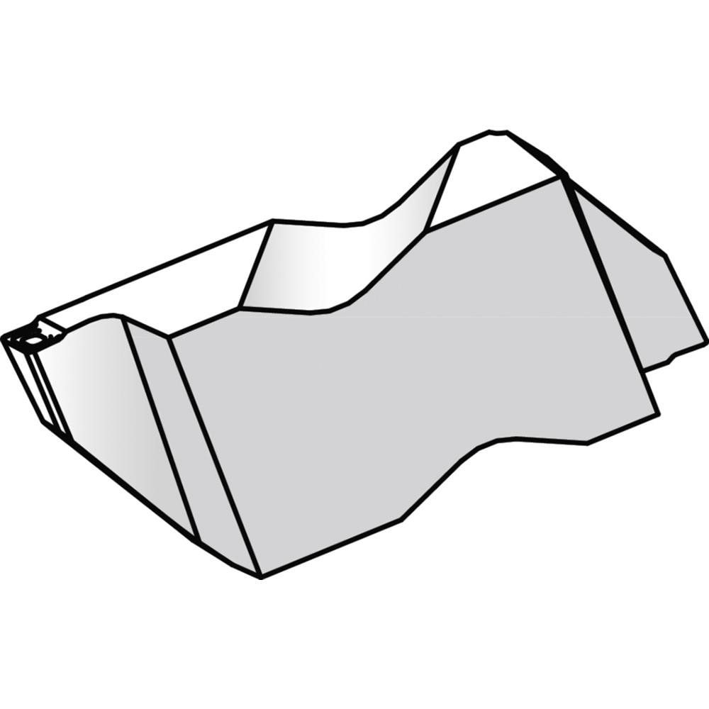 Grooving Inserts; Insert Style: NGD-K ; Insert Size Code: 3 ; Cutting Width (Decimal Inch): 0.0618 ; Cutting Width (mm): 1.570 ; Insert Hand: Left Hand ; Maximum Depth of Cut (Decimal Inch): 0.1252