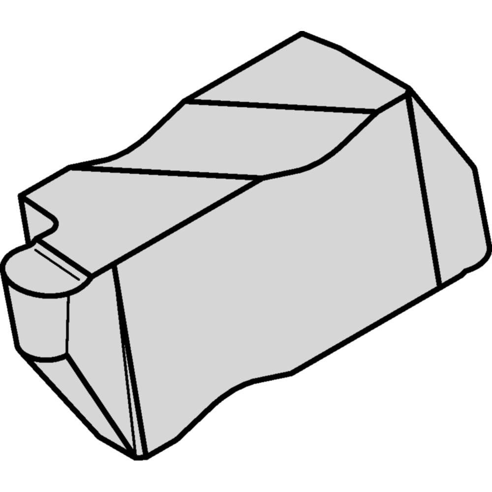 Grooving Inserts; Insert Style: NRD ; Insert Size Code: 3 ; Cutting Width (Decimal Inch): 0.0620 ; Cutting Width (mm): 1.580 ; Insert Hand: Left Hand ; Maximum Depth of Cut (Decimal Inch): 0.1252