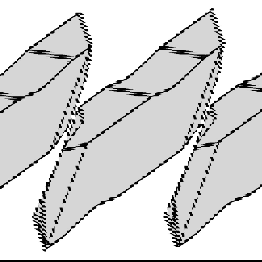 Threading Insert: 3 Size, NTF Style, TN6010 Grade, TN6010Grade, Carbide