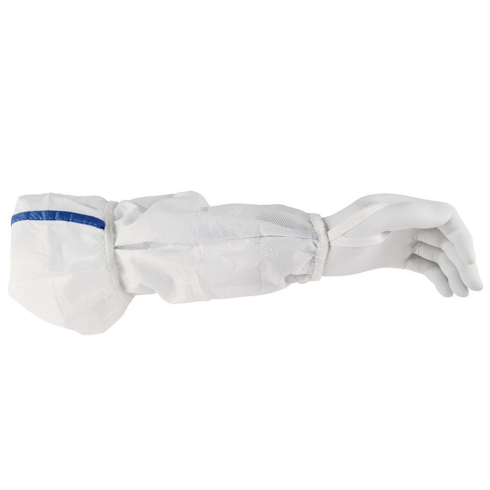 Sleeves; Size: Universal ; Product Type: Disposable Sleeves ; Overall Length: 18 ; Thumb Hole: Yes ; Seam Style: Serged ; ANSI/ISEA Cut Resistance Level: A5