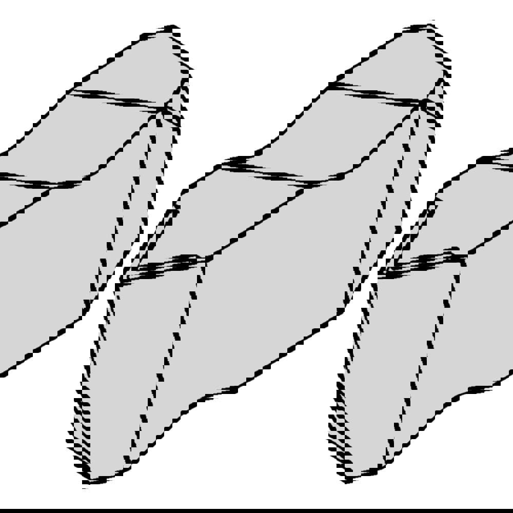Threading Insert: 3 Size, NT-K Style, TN6025 Grade, TN6025Grade, Carbide