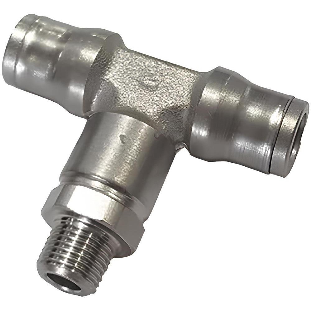 Push-To-Connect Tube to Male & Tube to Male BSPT Tube Fitting: 1/8