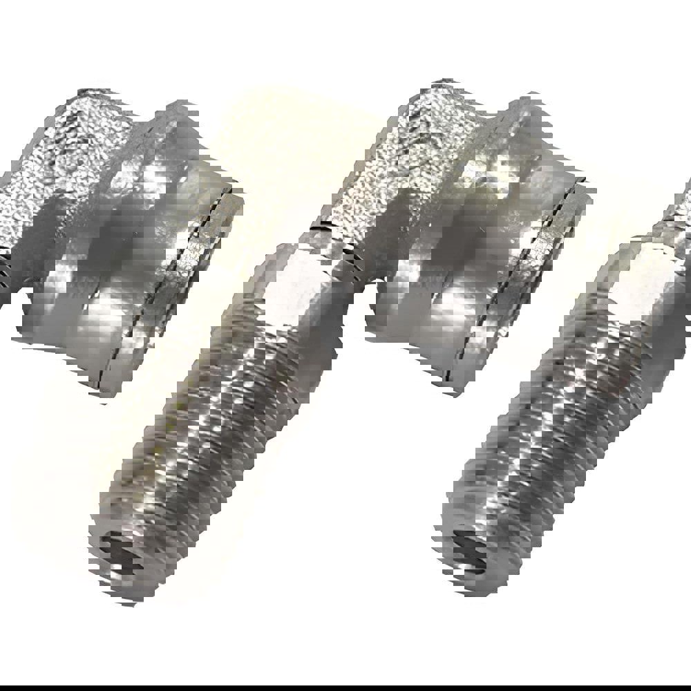 Push-To-Connect Tube to Male & Tube to Male BSPT Tube Fitting: 1/2