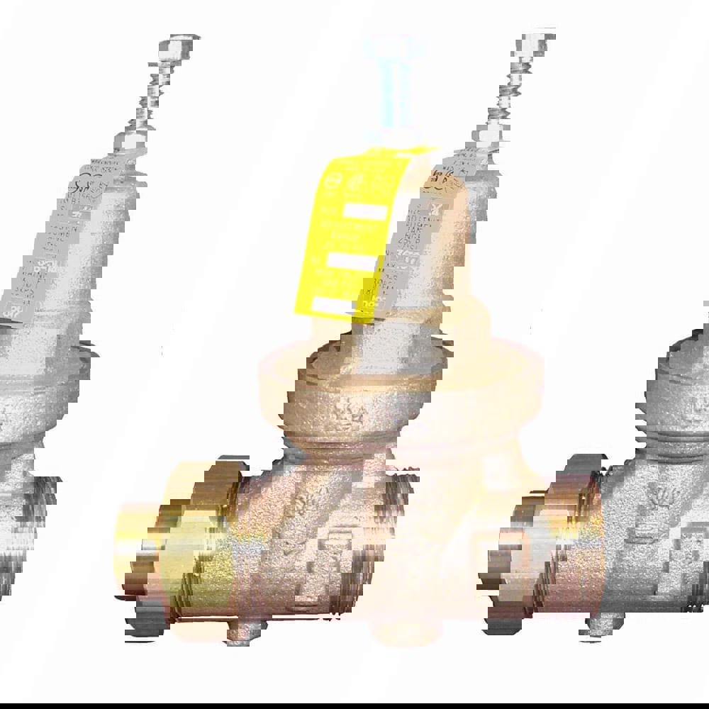 Pressure Reducing Valves; Pipe Size: 1-1/2in ; End Connection: NPT ; Body Material: Bronze ; Strainer: Yes ; Overall Length: 7.88in ; Standards: ASSE 1003; CSA B356