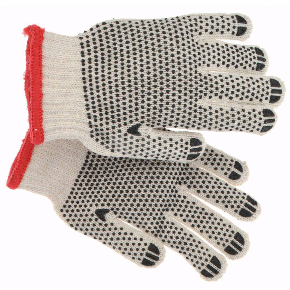 Work Gloves: PRO-SAFE Size X-Small, PVC-Coated Cotton Blend, General Purpose