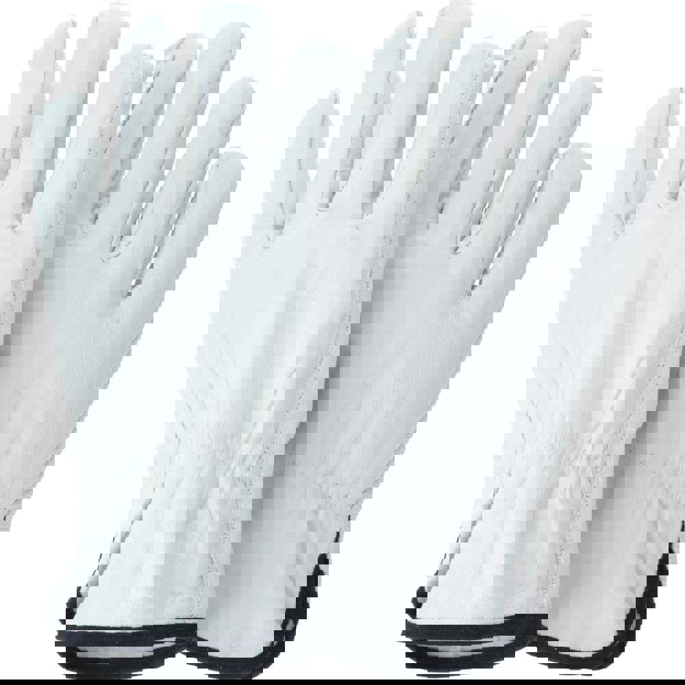 Size XL Leather Abrasion & Puncture Resistant Work Gloves