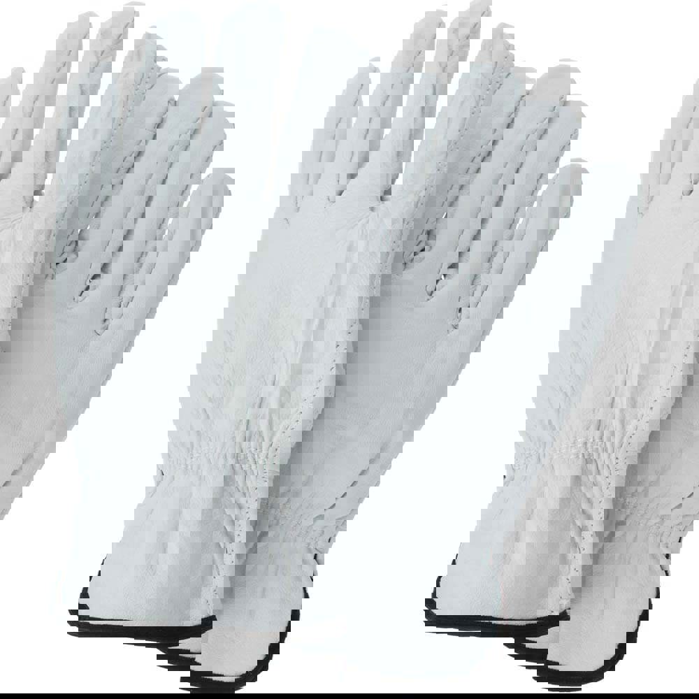 Size 2XL Leather Abrasion & Puncture Resistant Work Gloves