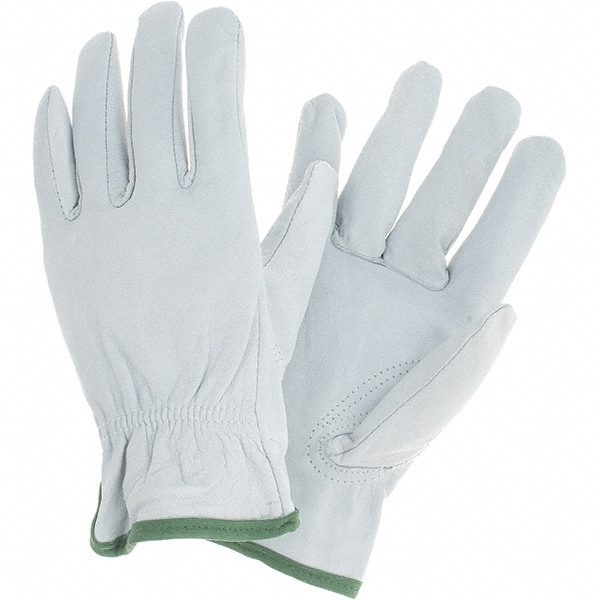 Work Gloves: Memphis 3613, Size Medium, Goatskin Leather Lined, Goatskin Leather, General Purpose
