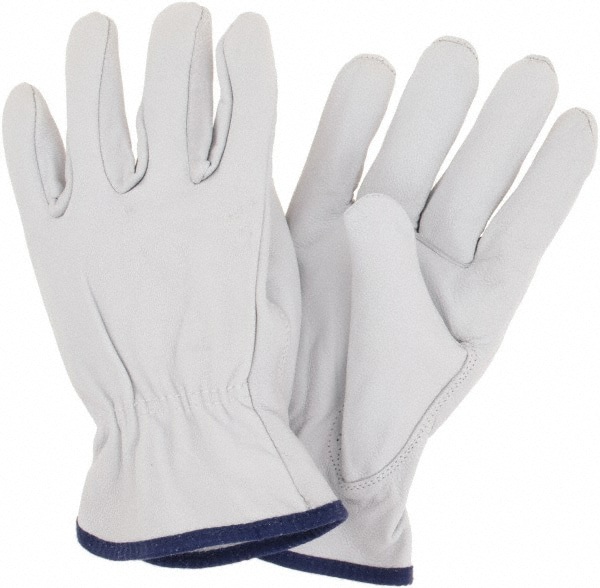 Work Gloves: Memphis 3613, Size X-Large, Goatskin Leather Lined, Goatskin Leather, General Purpose
