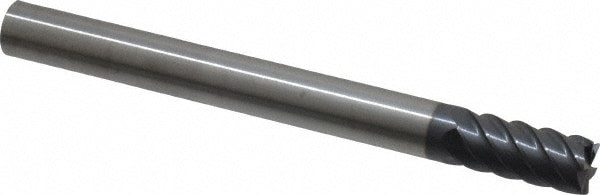 Square End Mill: 3/8'' Dia, 13/16'' LOC,