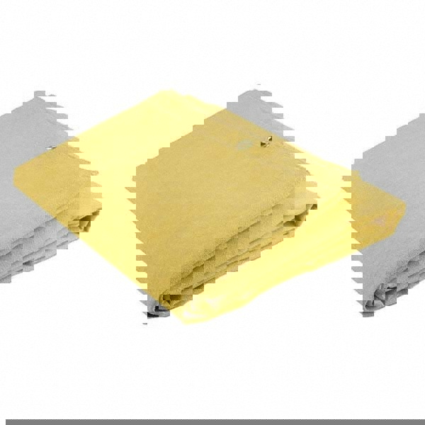 Welding Blankets, Curtains & Rolls; Material: Acrylic; Fiberglass ; Width (Feet): 5.00 ; Material Weight (oz/sq. yd.): 23 ; Color: Yellow ; Grommet: Yes ; Thickness: 0.0300