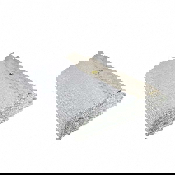 Welding Blankets, Curtains & Rolls; Material: Fiberglass ; Width (Feet): 6.00 ; Material Weight (oz/sq. yd.): 24 ; Color: White ; Grommet: Yes ; Thickness: 0.0300