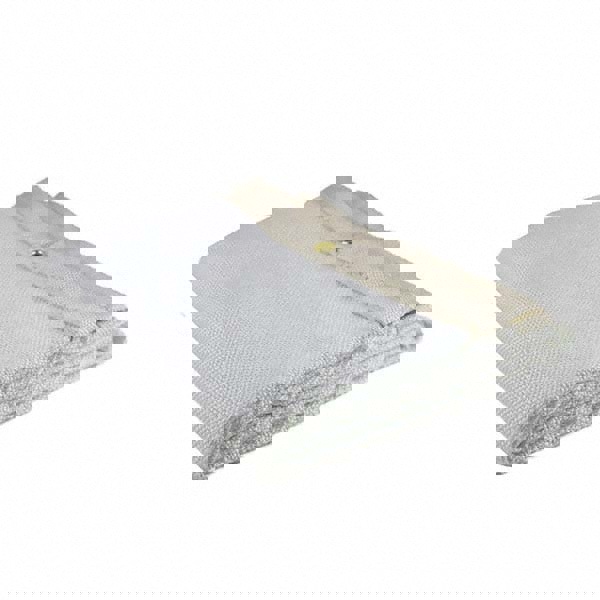 Welding Blankets, Curtains & Rolls; Material: Fiberglass ; Width (Feet): 6.00 ; Material Weight (oz/sq. yd.): 24 ; Color: White ; Grommet: Yes ; Thickness: 0.0300