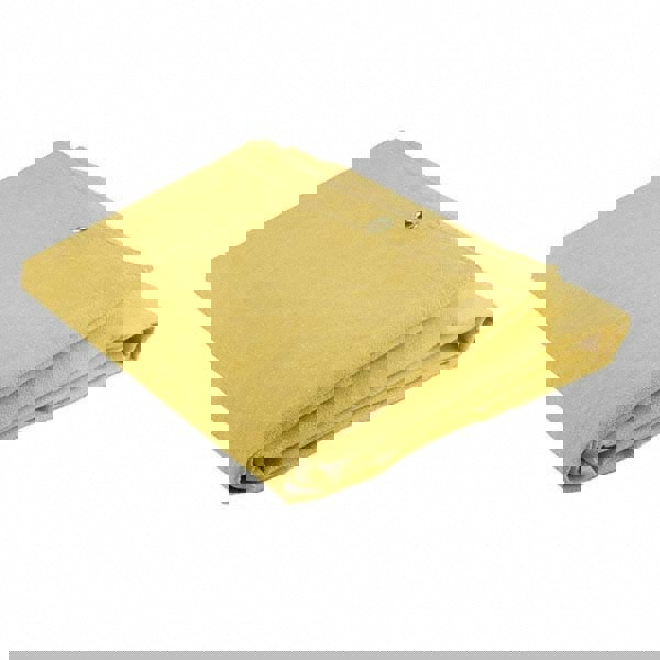 Welding Blankets, Curtains & Rolls; Material: Acrylic; Fiberglass ; Width (Feet): 8.00 ; Material Weight (oz/sq. yd.): 23 ; Color: Yellow ; Grommet: Yes ; Thickness: 0.0300