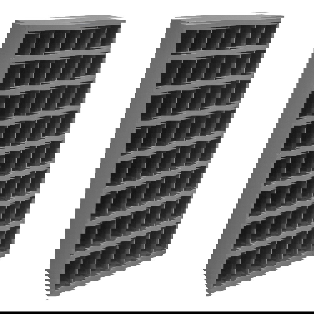 56 Bin Bin Shelving Unit with Openings