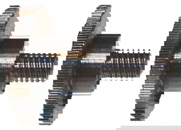 C-1018 Steel Thumb Screw: M5 x 0.8, Knurled Head
