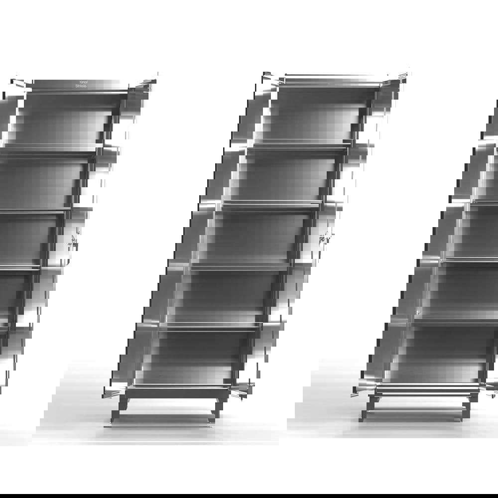 Locking Stainless Steel Storage Cabinet: