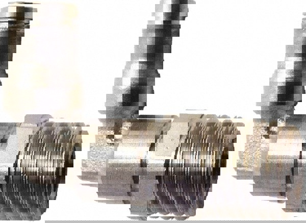 Push-To-Connect Tube to Male & Tube to Male BSPT Tube Fitting: Extended Male Elbow, 1/8