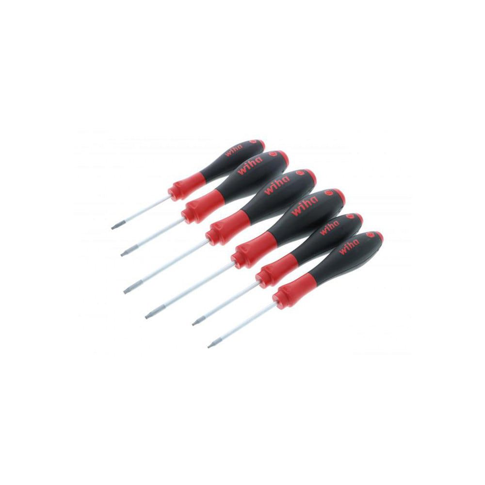 Torx Key Set: 6 Pc, Cushion Grip Handle, T6 to T15