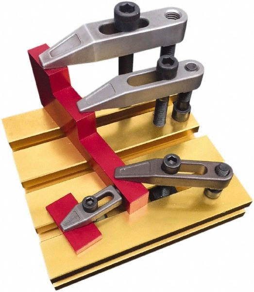Clamp Strap: Stainless Steel, M12 Stud, Tapered Nose