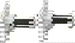 5/8-11 Inch, Steel Thread, Lobed Head, With Shoulder, Swivel Pad Hand Knob