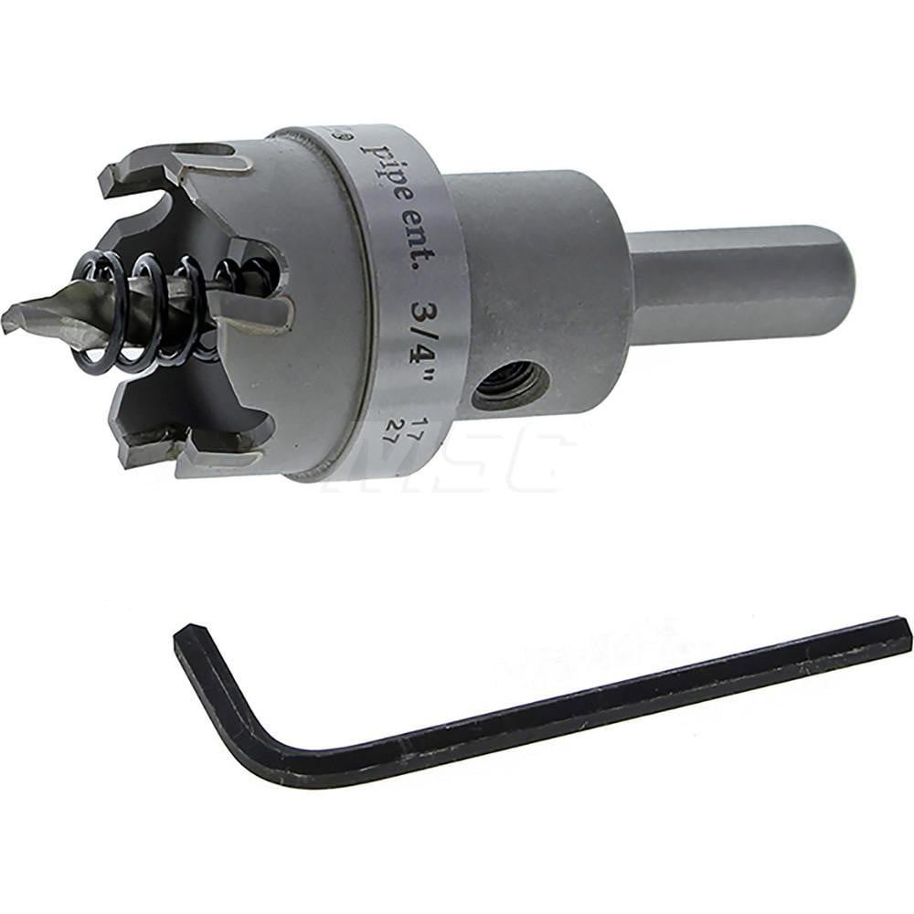 Hole Saw Kit: 7/8 to 2-1/2