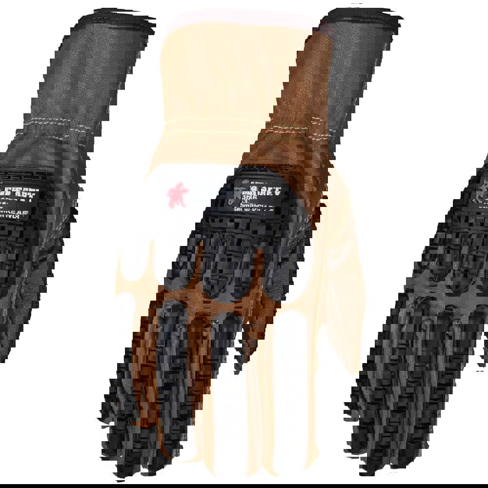 Gloves: Size M, Goatskin