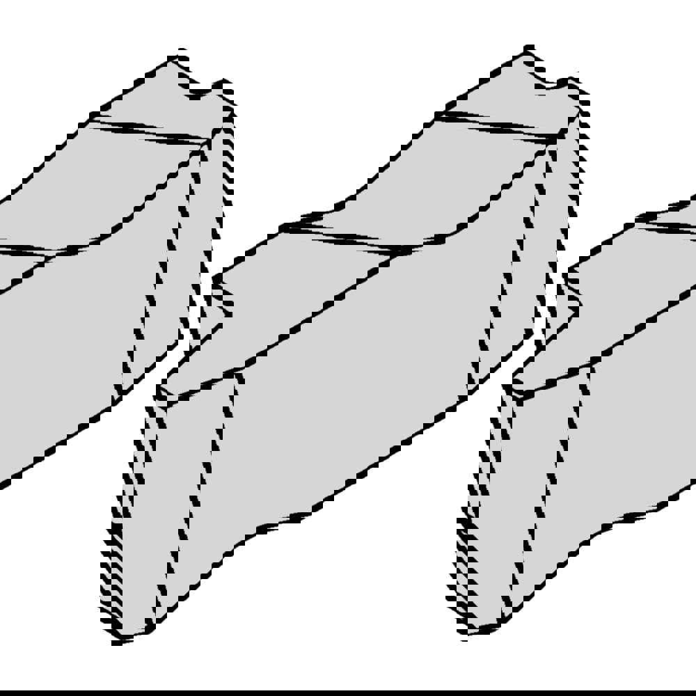 Threading Insert: NA4L4 TN6025, Carbide