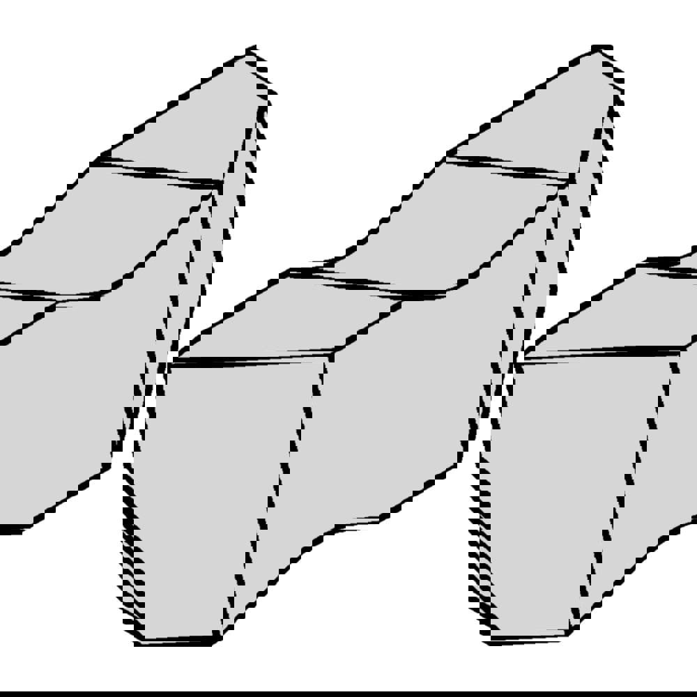 Threading Insert: NTB3LB TN6025, Carbide
