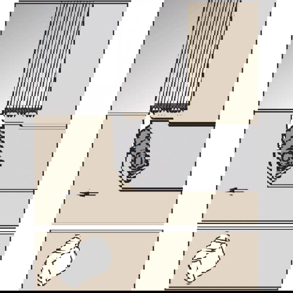 Indexable Grooving Toolholders; Internal or External: External ; Toolholder Type: External Grooving ; Insert Seat Size: 2 ; Hand of Holder: Left Hand ; Cutting Direction: Left Hand ; Maximum Depth of Cut (Decimal Inch): 0.1382