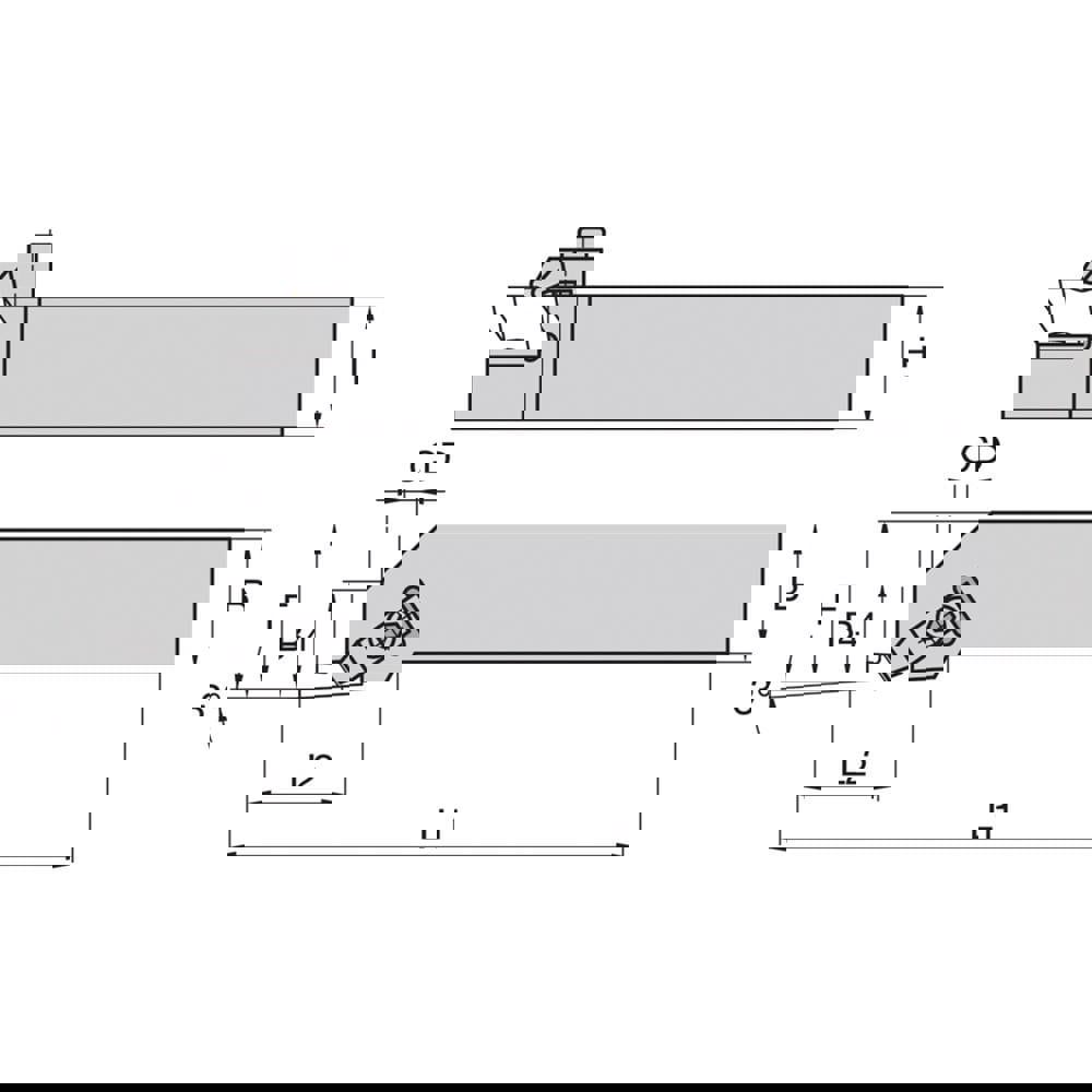 Indexable Grooving Toolholders; Internal or External: External ; Toolholder Type: External Grooving ; Insert Seat Size: 4 ; Hand of Holder: Right Hand ; Cutting Direction: Right Hand ; Maximum Depth of Cut (Decimal Inch): 0.2252