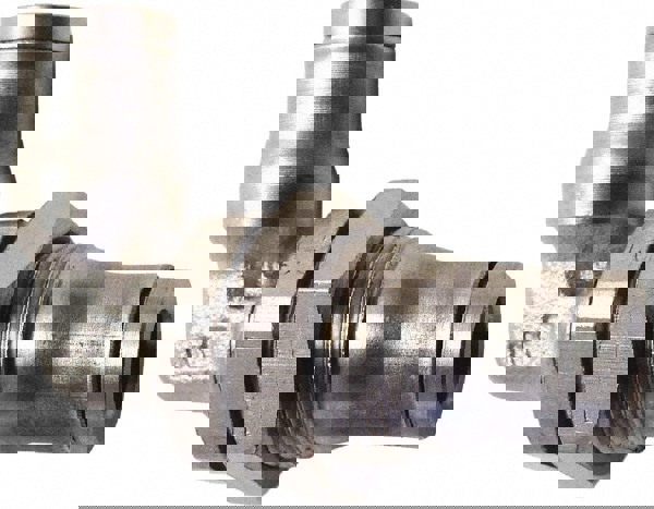 Push-To-Connect Tube to Tube Tube Fitting: Bulkhead Elbow, 5/16