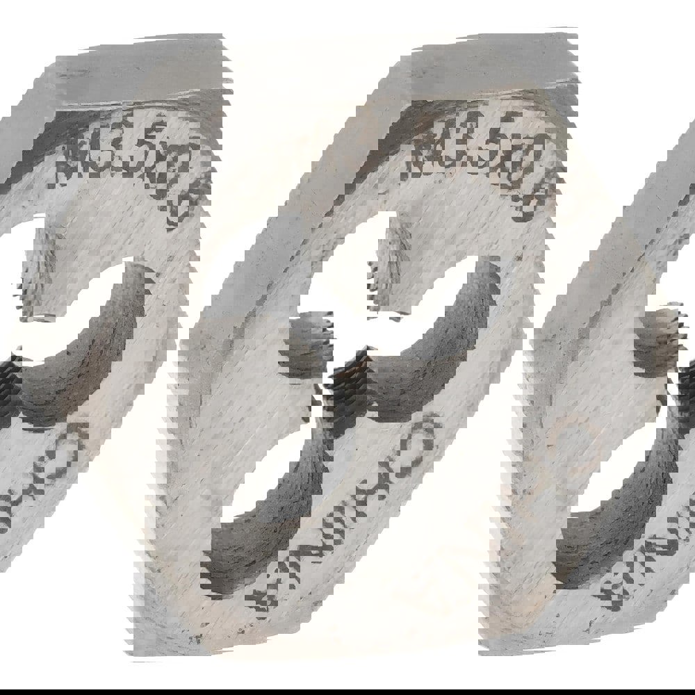 Hex Rethreading Die: M3.5x0.6, Right Hand, Carbon Steel