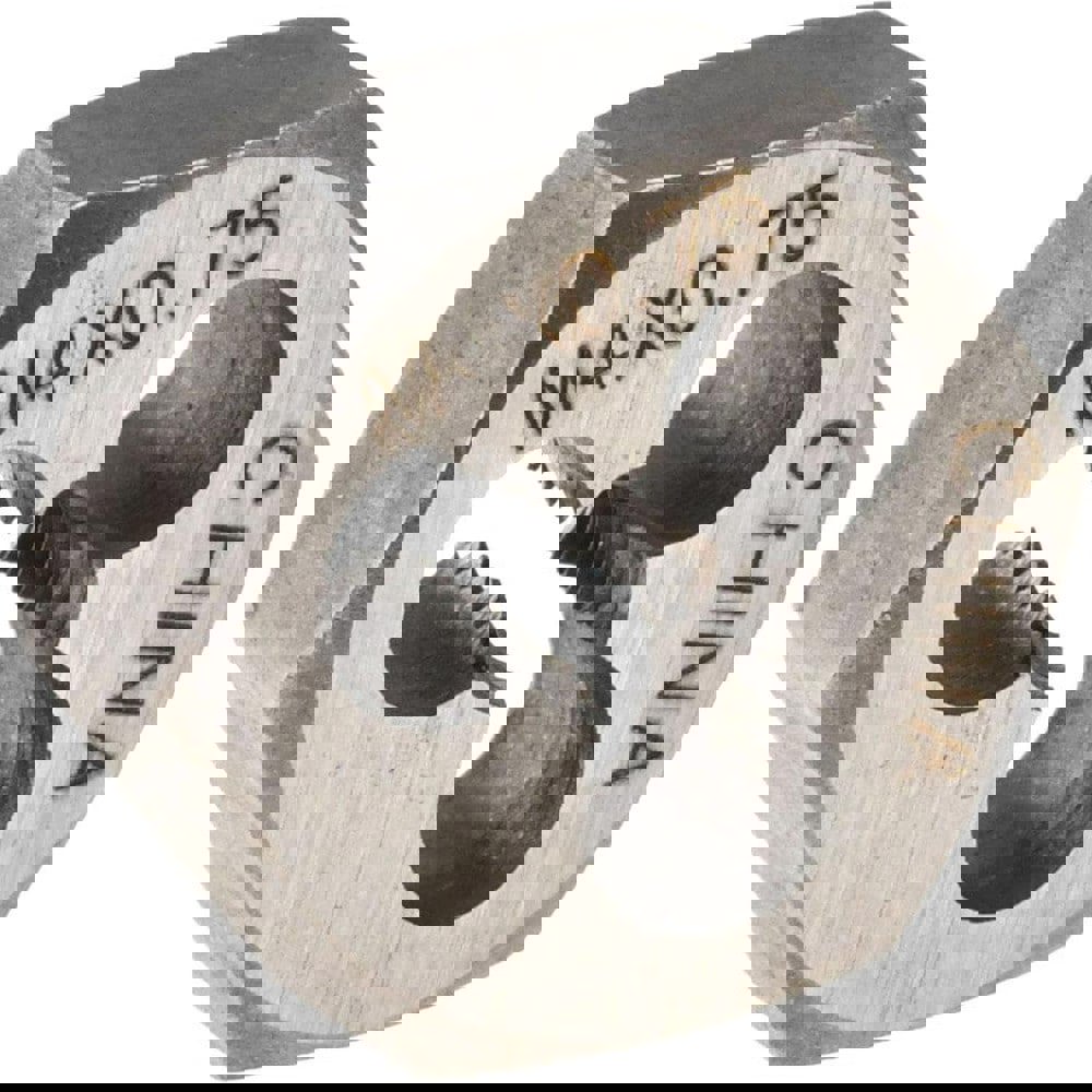 Hex Rethreading Die: M4x0.75, Right Hand, Carbon Steel