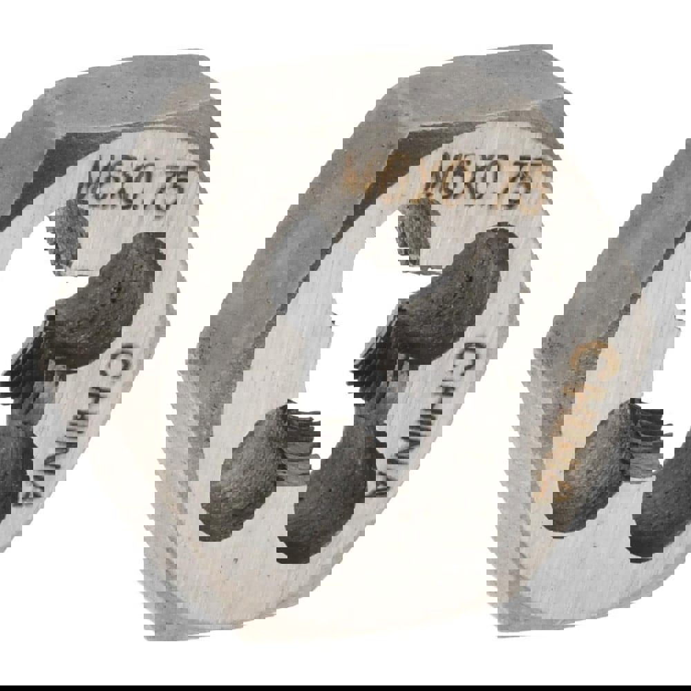 Hex Rethreading Die: M6x0.75, Right Hand, Carbon Steel